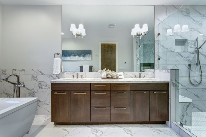 Modern Bathroom Vanity Installation